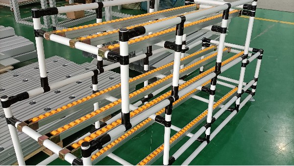 鋁型材流利條貨架 鋁型材流利條貨架